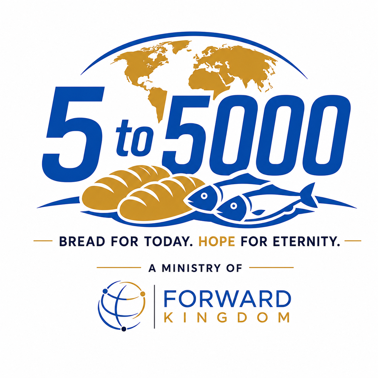 5to5000 — Bread for today. Hope for eternity.